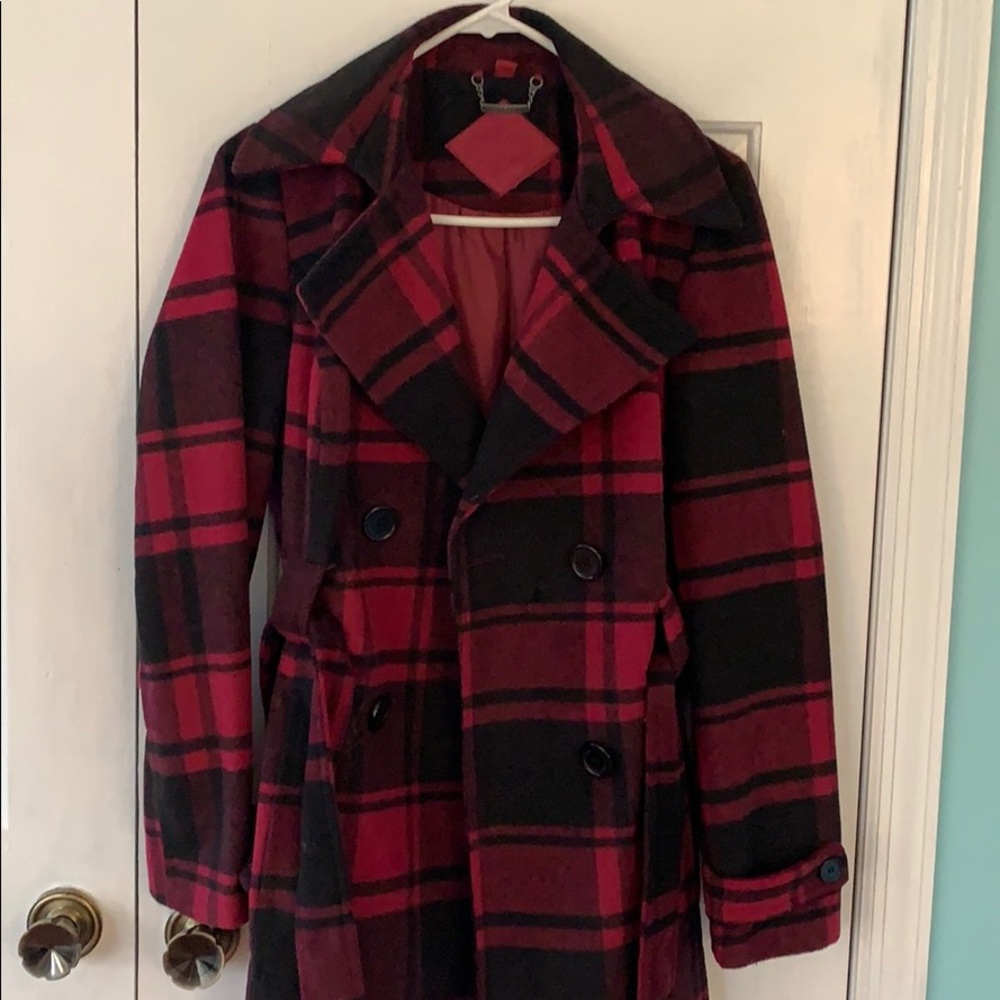 Winter trench coat